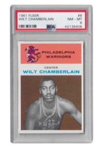 1961 Fleer Wilt Chamberlain #8