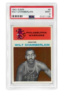 1961 Fleer Wilt Chamberlain #8