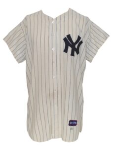 1961 Johnny Blanchard NY Yankees Game-Used Home Flannel Jersey