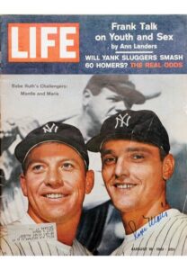 1961 LIFE Magazine Autographed by Roger Maris