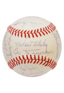 1961 Los Angeles Dodgers Team Signed Baseball