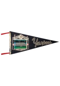 1961 New York Yankees Team Photo Pennant