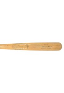 1961 Roberto Clemente Game-Used & Autographed Bat