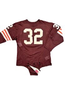 1962-65 Jim Brown Cleveland Browns Game-Used Home Jersey