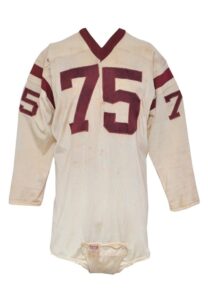 1962 “Big” Ben Davidson Washington Redskins Game-Used Road Jersey