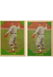 1962 Fleer Ty Cobb Detroit Tigers #42 Baseball Cards