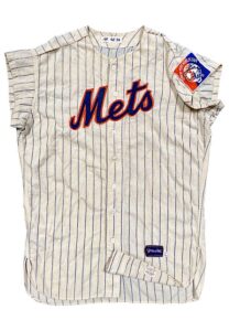 1962 Gil Hodges New York Mets Game-Used Home Flannel Jersey