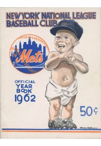 1962 NY Mets Multi-Signed Official Yearbook