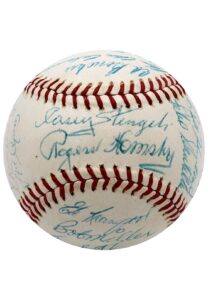 1962 NY Mets Team-Signed ONL Baseball