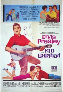 1962 Original Kid Galahad Elvis Presley One-Sheet Poster 62/348