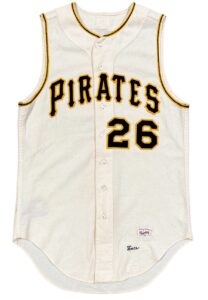 1962 Roy Face Pittsburgh Pirates Game-Used Home Vest