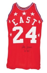 1962 Sam Jones Eastern Conference All-Stars Game-Used & Autographed Uniform