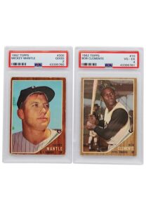 1962 Topps Baseball Complete Card Set