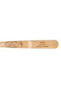 1963 Al Kaline Game-Used & Autographed Bat