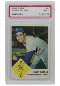 1963 Fleer Sandy Koufax #42