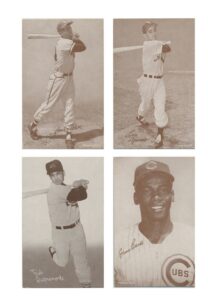 1963 Stat Back Exhibit Cards Complete Set