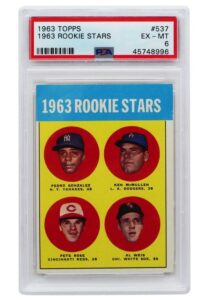 1963 Topps Rookie Stars #537