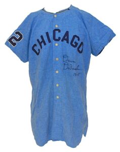 1964 #22 Chicago White Sox Game-Used & Autographed by Dave Debusschere Road Flannel Jersey