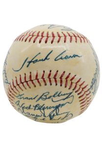 1964 Atlanta Braves Team-Signed Baseball