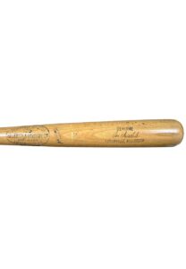 1964 Don Drysdale Los Angeles Dodgers Game-Used & Team-Signed Bat