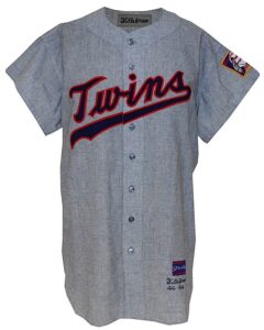 1964 Harmon Killebrew Minnesota Twins Game-Used Road Flannel Uniform