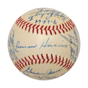 1964 Houston Colt .45s Team Signed Baseball