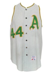 1964 Luke Appling Kansas City A’s Coaches Worn Home Flannel Jersey Vest