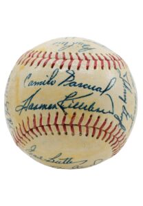 1964 Minnesota Twins Team-Signed Baseball