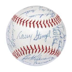 1964 NY Mets Team Autographed Baseball