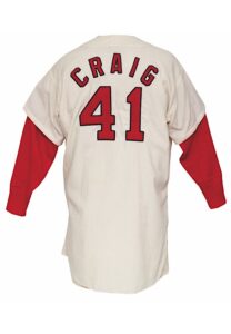 1964 Roger Craig St. Louis Cardinals Game-Used Home Flannel Uniform