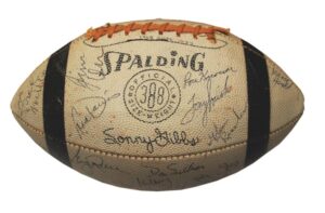 1965 & 1971 Baltimore Colts Team Autographed Footballs