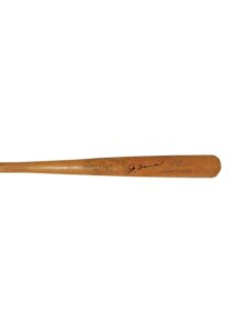 1965-68 Joe Torre Milwaukee/Atlanta Braves Game-Used & Autographed Bat