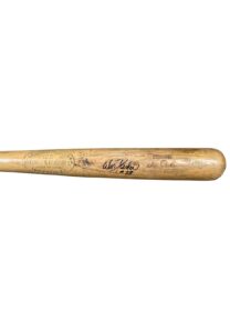 1965-68 Wes Parker LA Dodgers Game-Used & Signed Bat