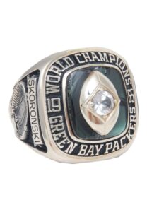 1965 Bob Skoronski Green Bay Packers World Championship Ring