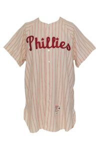 1965 Dick Stuart Philadelphia Phillies Game-Used Home Flannel Jersey