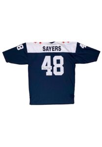 1965 Gale Sayers Signed College All-Star Throwback Jersey