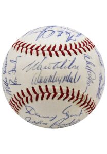 1965 LA Dodgers Team-Signed ONL Baseball