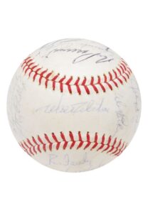 1965 Los Angeles Dodgers Team-Signed Baseball