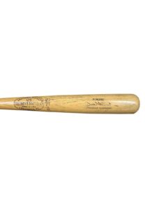 1965 Zoilo Versalles Minnesota Twins Game-Used & Signed Bat