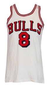 1966-1967 Dave Schellhase Chicago Bulls Game-Used Home Uniform