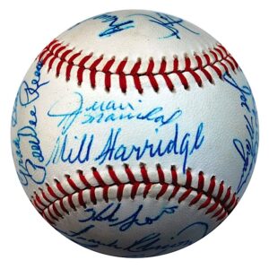 1966 All-Star Team Autographed Baseball