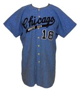 1966 Gene Freese / 1967 Rocky Colavito Chicago White Sox Game-Used Road Jersey