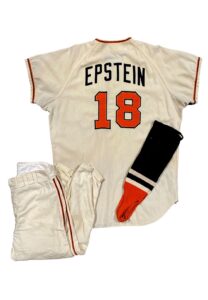 1966 Mike Epstein Baltimore Orioles Rookie Game-Used Home Flannel Uniform & Stirrups