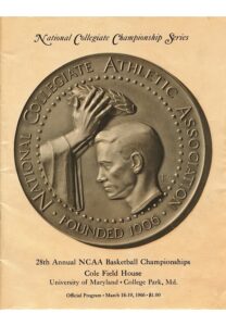 1966 NCAA National Championship Series Final Four Official Program