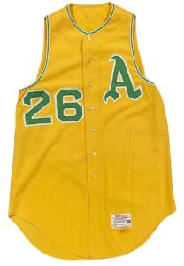 1966 Ralph Terry/Vern Handrahan Kansas City A’s Game-Used Road Vest