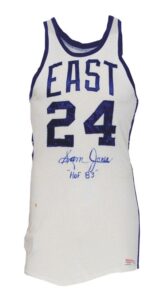 1966 Sam Jones NBA All-Star Game-Used & Autographed Jersey