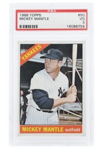 1966 Topps Mickey Mantle #50