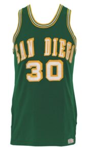 1967-1968 John Barnhill San Diego Rockets Game-Used Road Jersey