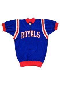 1967-68 Jim Fox Cincinnati Royals Rookie Player Worn Shooting Shirt