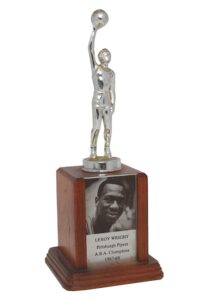 1967-68 Leroy Wright Pittsburgh Pipers Championship Trophy